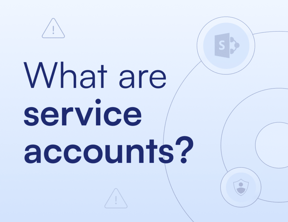 What are service accounts?